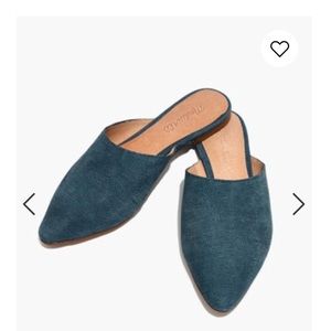 Madewell Remi Mule in Stamped Lizard